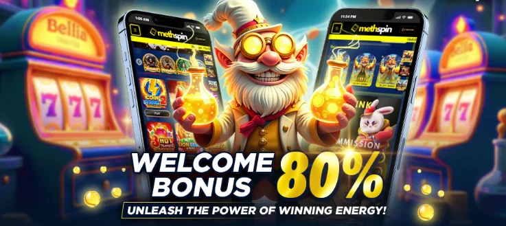 methspin – welcome bonus 80%