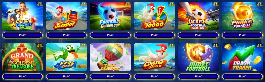 Methspin Casino category games
